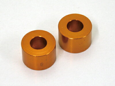 M8（5/16）アルミスペーサー T20 ゴールド 1PC POSH（ポッシュ）