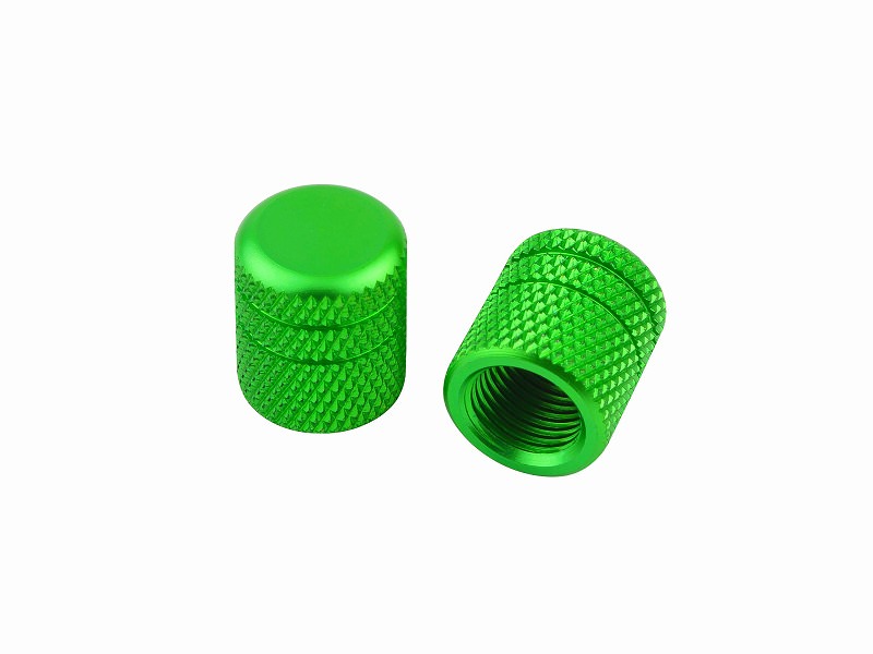 エアーバルブキャップ ライムグリーン POSH（ポッシュ）