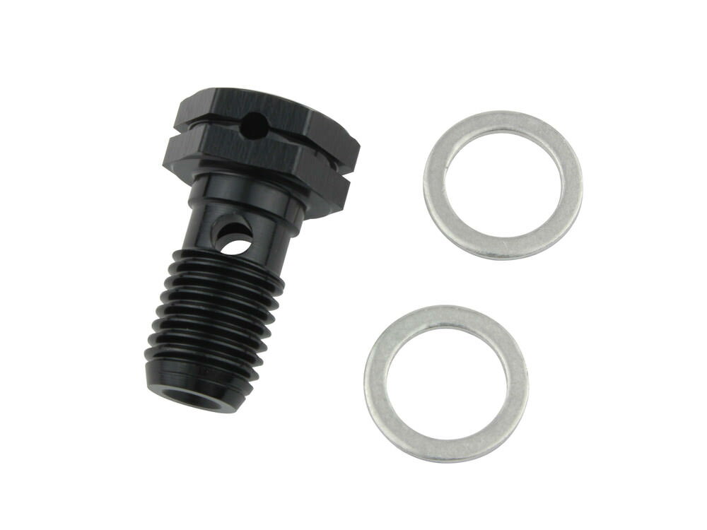 GOODRIDGE用バンジョーボルト P-1.25シングル ブラック POSH（ポッシュ）