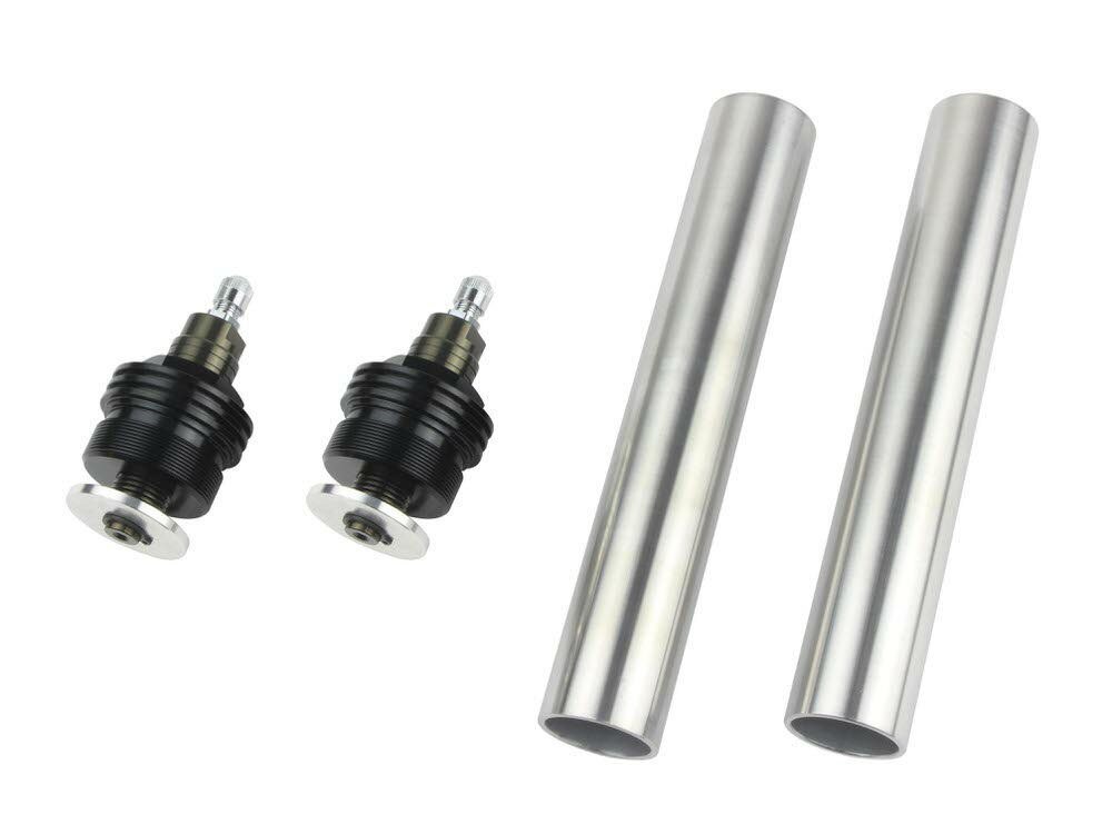 CB400SF/VersionS/V-TEC・SPEC2/3 イニシャルアジャスターTYPE1 エアバルブ付 ブラック/チタン POSH（..