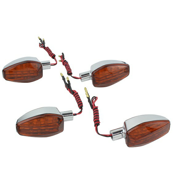 CB1300SB（06〜13年） ライトウエイトLEDウインカー メッキ/オレンジレンズ POSH（ポッシュ）