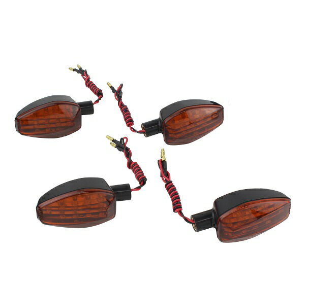 CB1300SF（03〜05年） ライトウエイトLEDウインカー ブラック/オレンジレンズ POSH（ポッシュ）