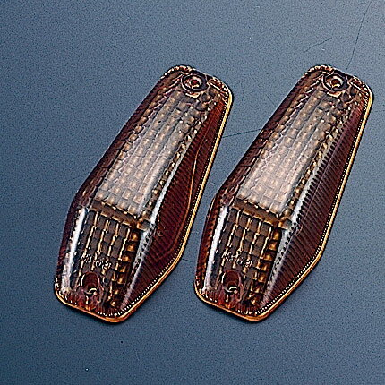 エアロシャープミニウインカー補修スペアレンズ2個 アンバー 車種汎用 POSH（ポッシュ）