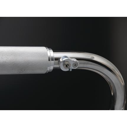 ハーレー CF POSH（ポッシュ）ミニスイッチ ワンホール 1インチ用フラットレバーオートキャンセル アルミ