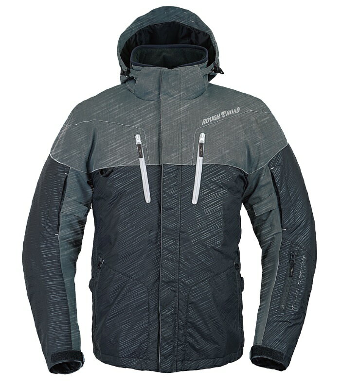 RR7698 WSプリマロフト（R）ウォームパーカー ガンメタ/ブラック XLサイズ ラフアンドロード（Rough＆R..