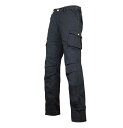 RR7727LF HOTライディングカーゴストレッチコットンパンツルーズフィット ブラック/MWショート ラフアンドロード(Rough&Road)