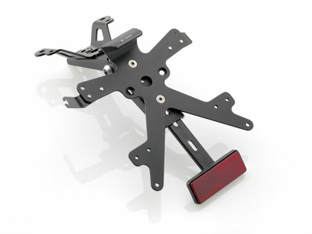 PT705B ライセンスプレートサポート / フェンダーレスキット FOX ブラック rizoma（リゾマ）