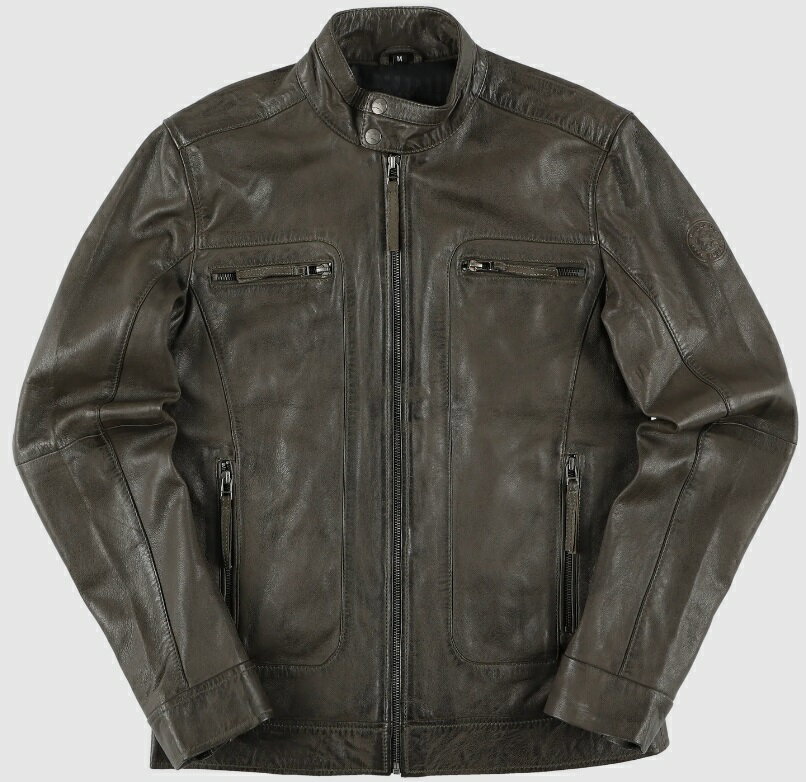 CLUBS JACKET Olive RLJ201 レザージャケット M RIDEZ（ライズ）