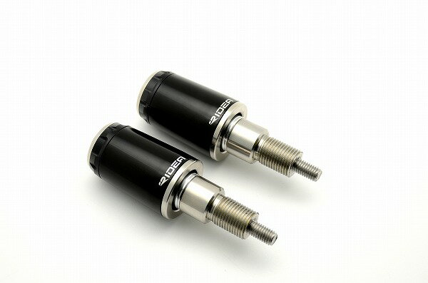 MT-09（14年〜） SPINNER ハンドルバーエンド ロングタイプ ブラック SSB-1A-16-BK RIDEA（リデア）