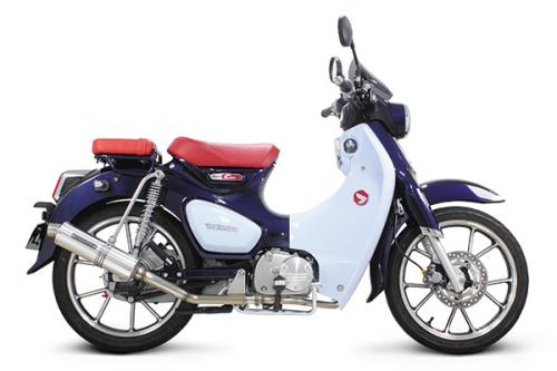 スーパーカブC125 BOMBERマフラー（政府認証マフラー） SP武川（TAKEGAWA）