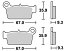 YZ450F（08～10年） オフロード（シンター）ブレーキパッド リア用 790SI SBS（エスビーエス）