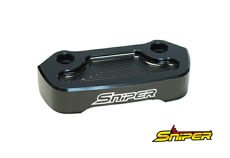 MT-25 アルミ製 マスターシリンダーガード 黒 SNIPER（スナイパー）