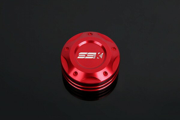 Ninja H2/H2R（15〜17年） マスターシリンダーキャップ リアブレーキ用 レッド SSK SPEEDRA（スピードラ）