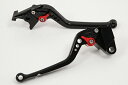 NISSINラジアルマスターシリンダー用アジャストレバー クラッチ&ブレーキセット ブラック SSK SPEEDRA(スピードラ)