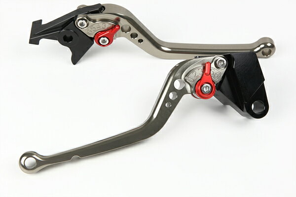 NISSINラジアルマスターシリンダー用アジャストレバー クラッチ＆ブレーキセット チタン SSK SPEEDRA（..