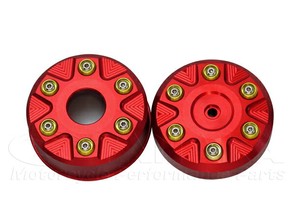 GROM（グロム）・MSX125 サイドカバーガーニッシュレッド 田中商会