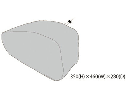 右レインカバー（マルチフィットサイドバッグL用） TANAX（タナックス）