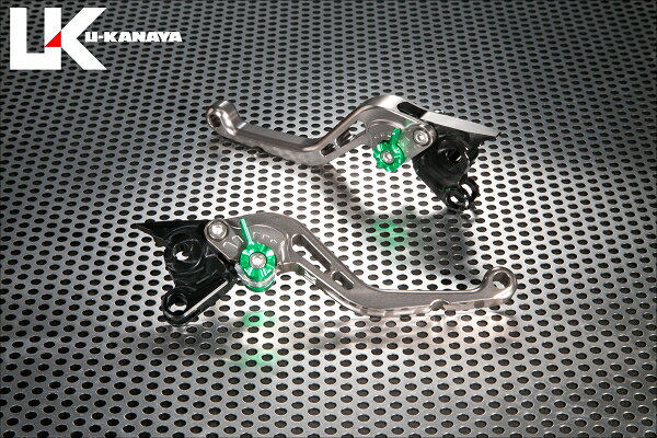 DUCATI HyperMotard821（13年～） スタンダードタイプ ショートアルミビレットレバーセット（チタンカラー） U-KANAYA