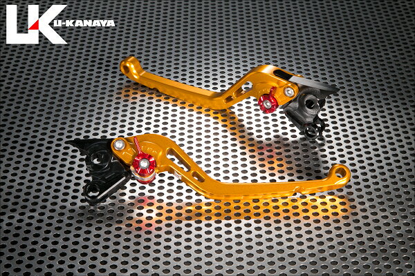 フェイズ（FAZE）MF11 スタンダードタイプ ロングアルミビレットレバーセット（ゴールド） U-KANAYA