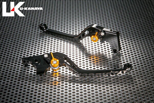 Z250 スタンダードタイプ ロングアルミビレットレバーセット（ブラック） U-KANAYA