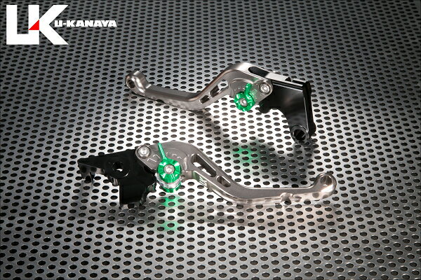 Z250 スタンダードタイプ ショートアルミビレットレバーセット（チタンカラー） U-KANAYA