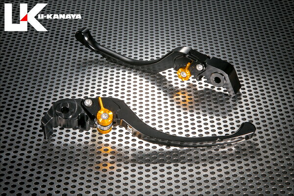 DUCATI Diavel（11年～） ツーリングタイプ アルミビレットレバーセット（ブラック） U-KANAYA