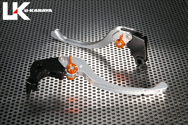 TRIUMPH SpeedTripleスピードトリプル1050（11～15年） ツーリングタイプ アルミビレットレバーセット（シルバー） U-KANAYA