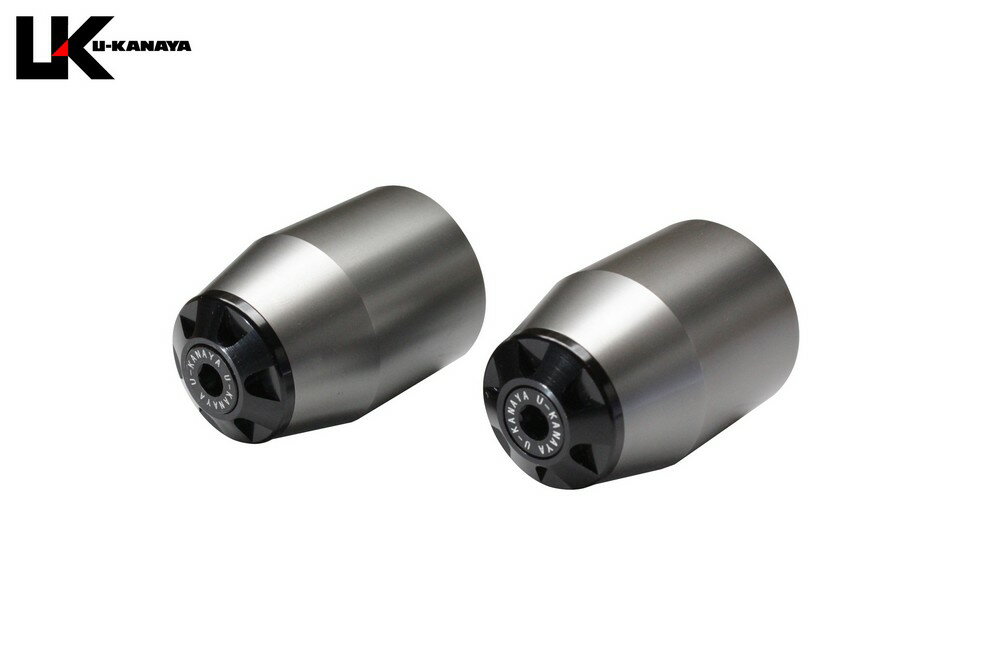 TMAX500（SJ02J/SJ04J/SJ08J） アルミビレットロングバーエンド ヘビーウェイトタイプ（チタンカラー） U-KANAYA