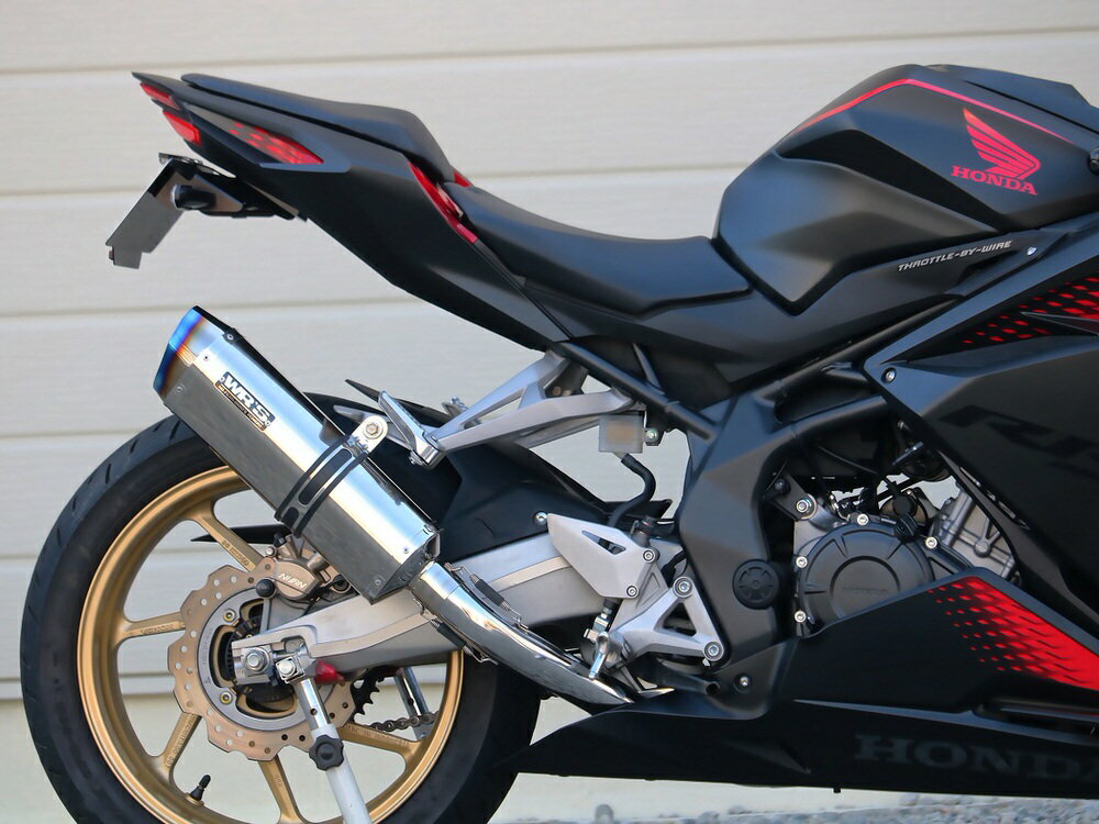 CBR250RR（20年） SS-OVALフルエキゾースト マフラー ステンレスサイレンサー仕様 WR'S（ダブルアールズ）