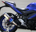 YZF-R25（2BK-RG43J） SS-OVAL焼き色タイプ スリップオンマフラー 政府認証 WR'S（ダブルアールズ）