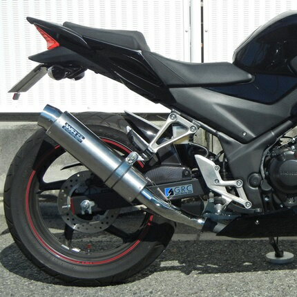 CBR250R（14年〜） リアエキゾーストマフラー チタン（ラウンドタイプ）JMCA認証 WR'S（ダブルアールズ）