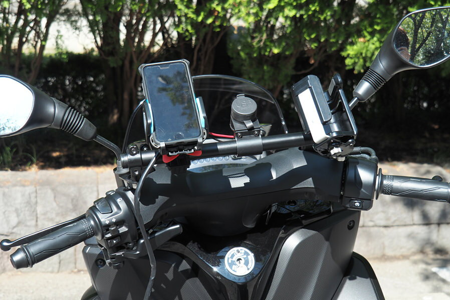 トリシティ125（TRICITY125） マルチガジェットマウントバー WORLD WALK（ワールドウォーク） bike-mainte-10723282 バイク メンテ館 サンプル画像3