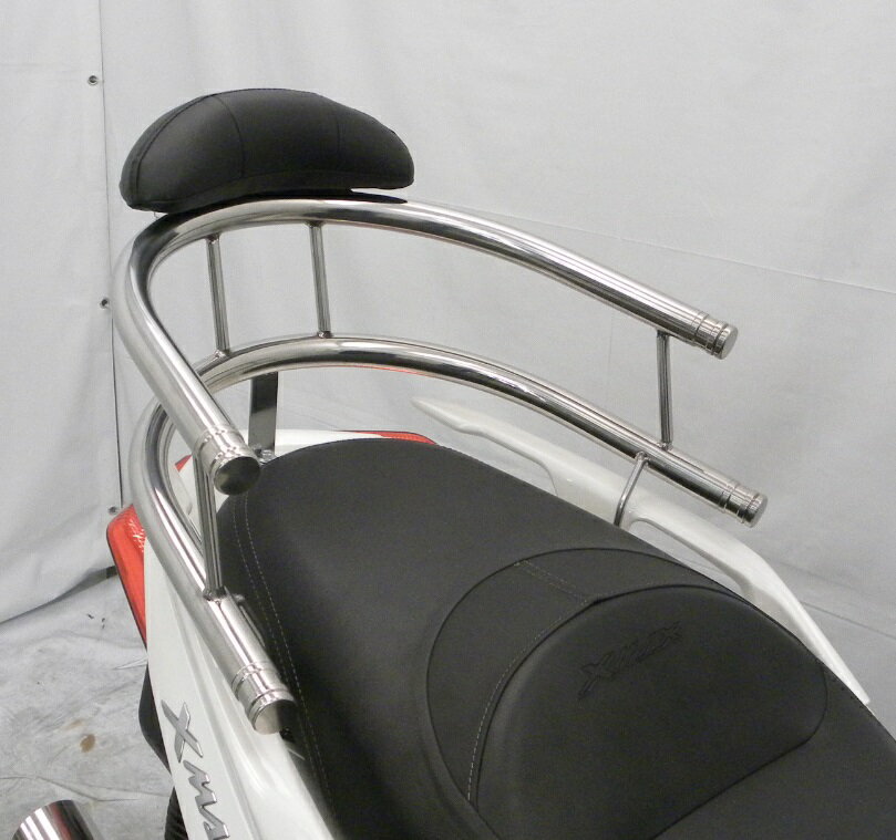 XMAX250（2BK-SG42J） バックホールドタンデムバー エレガントタイプ バックレストサイズ スモール ウ..