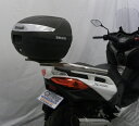 XMAX250(2BK-SG42J) SHAD製リアボックス付きタンデムバー エレガントタイプ ウイルズウィン(WirusWin)