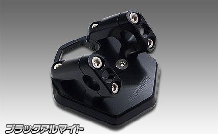 マジェスティS（2BK-SG52J） ハンドルポスト ブラックアルマイト ウイルズウィン（WirusWin）