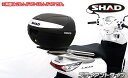 リード125(8BJ-JK12) SHAD製リアボックス付き タンデムバー ブライアントタイプ ウイルズウィン(WirusWin)