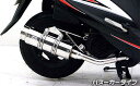 SYM GT125（キャブレター仕様車） ロイヤルマフラー バズーカータイプ ステンレス ウイルズウィン（WirusWin）