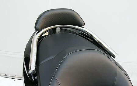 バックレスト付 38Φタンデムバーエレガントタイプ フォルツァ（MF10） ウイルズウィン（WirusWin）