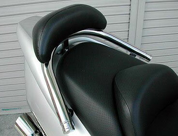 バックレスト付き 38φタンデムバー エレガントタイプ フォルツァ（ MF06）用 ウイルズウィン（WirusWin）
