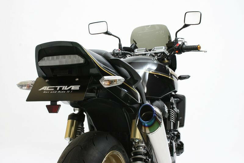 ZRX1200 DAEG 09-16 フェンダーレス キット ブラック LEDナンバー灯付き ACTIVE アクティブ 1157071 フ..