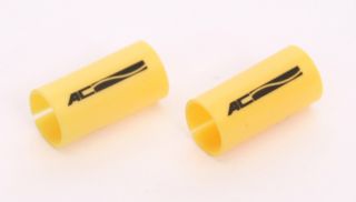 ACパフォーマンス アクティブ 14990070 パッチンスリーブ イエロー/黒文字 2個セット メッシュブレーキ..