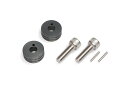 アクティブ 17723001 延長カラーセット ライダー側/タンデム側用 ガンメタ 厚み10mm 左右セット ステップバー オプションパーツ ACTIVE