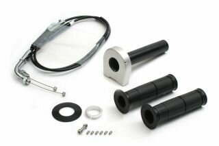 アクティブ 1069098 スロットルキット タイプ2 メッキ金具 シルバー 巻取φ36 ドゥカティ749/R/S ドゥカティ999/R/S FZ-1 FZ-1 FAZER