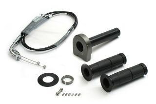 アクティブ 1069734 スロットルキット タイプ2 メッキ金具 ガンメタ 巻取φ28 CBR250R CBR250R(ABS)