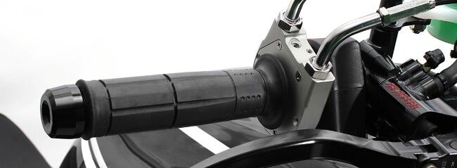 High Throttles - アクティブ 1069978SU スロットルキット タイプ2 ステンレス金具 ガンメタ 巻取φ36 Z1000 Z1000(ABS) Z900RS
