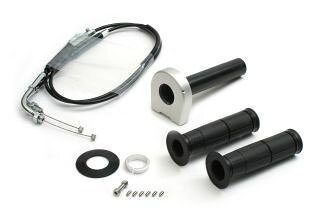 アクティブ 1074009 スロットルキット タイプ2 メッキ金具 シルバー 巻取φ36 GSX-S1000 GSX-S1000F