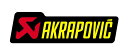 AKRAPOVIC アクラポビッチ P-HST1AL アルミ耐熱ステッカー 横 53×180mm シール マフラー アクセサリー(2)