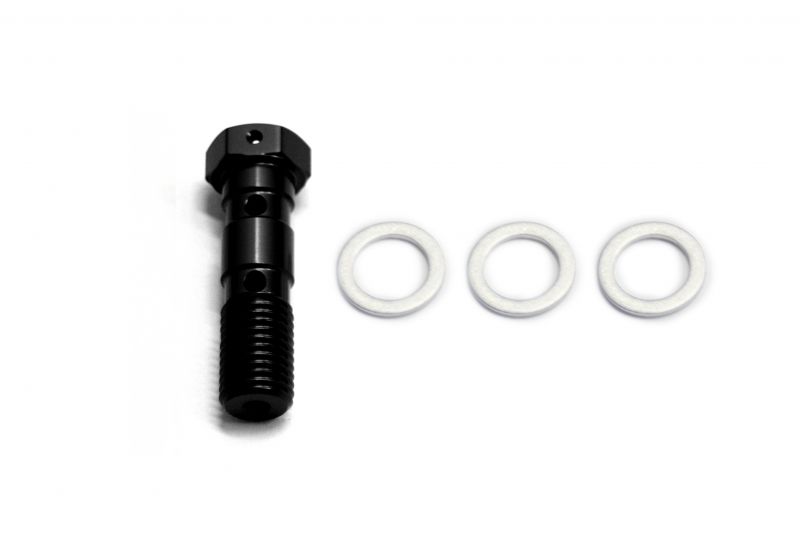 ACTIVE アクティブ 14992527 バンジョーボルト #3 ダブル ブラック P1.25W