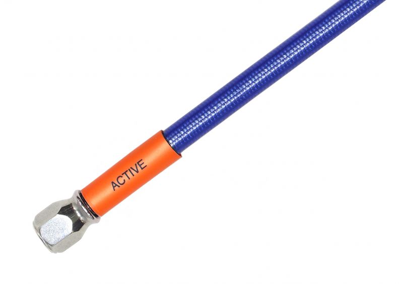 ビルドアライン B30745BU-H ステンレス ユニバーサル ブレーキホース 吊るし ホースのみ ブルーホース 785mm