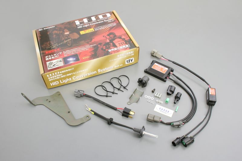 ABSOLUTE アブソリュート HR2B21 HID ボルトオンキット LO H7/4300Kバルブ BMW R1200RT 08-11 ヘッドライト 電球
